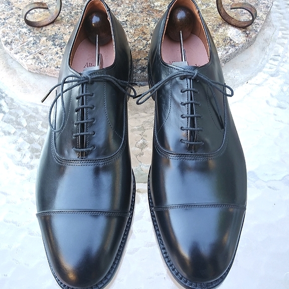🆕 !!!!SOLD!!!! Allen Edmonds Black Cap Toe Oxford - Picture 9 of 13